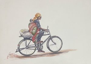 Mother and Child 2 by Keith Zenda