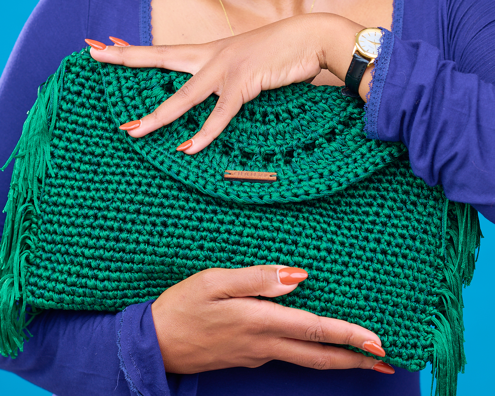 green hand clutch Green hand clutch
