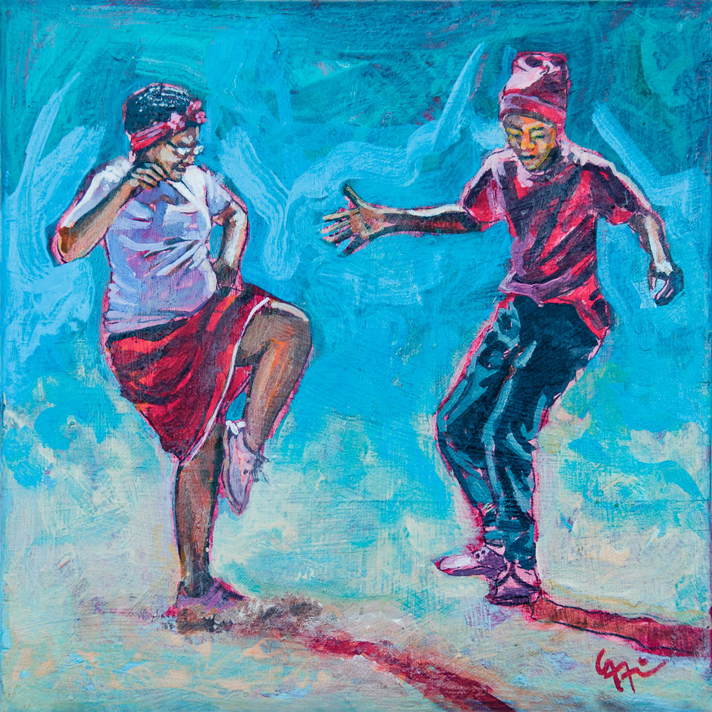 Riel - Xabara by Gary Frier Riel - Xabara by Gary Frier - limited edition print