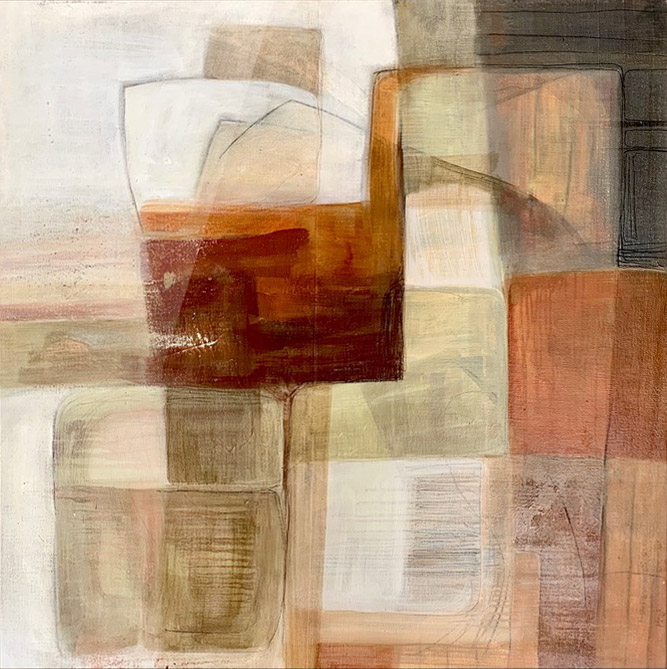 Old Wounds Old Wounds by Olly French - mixed media on canvas