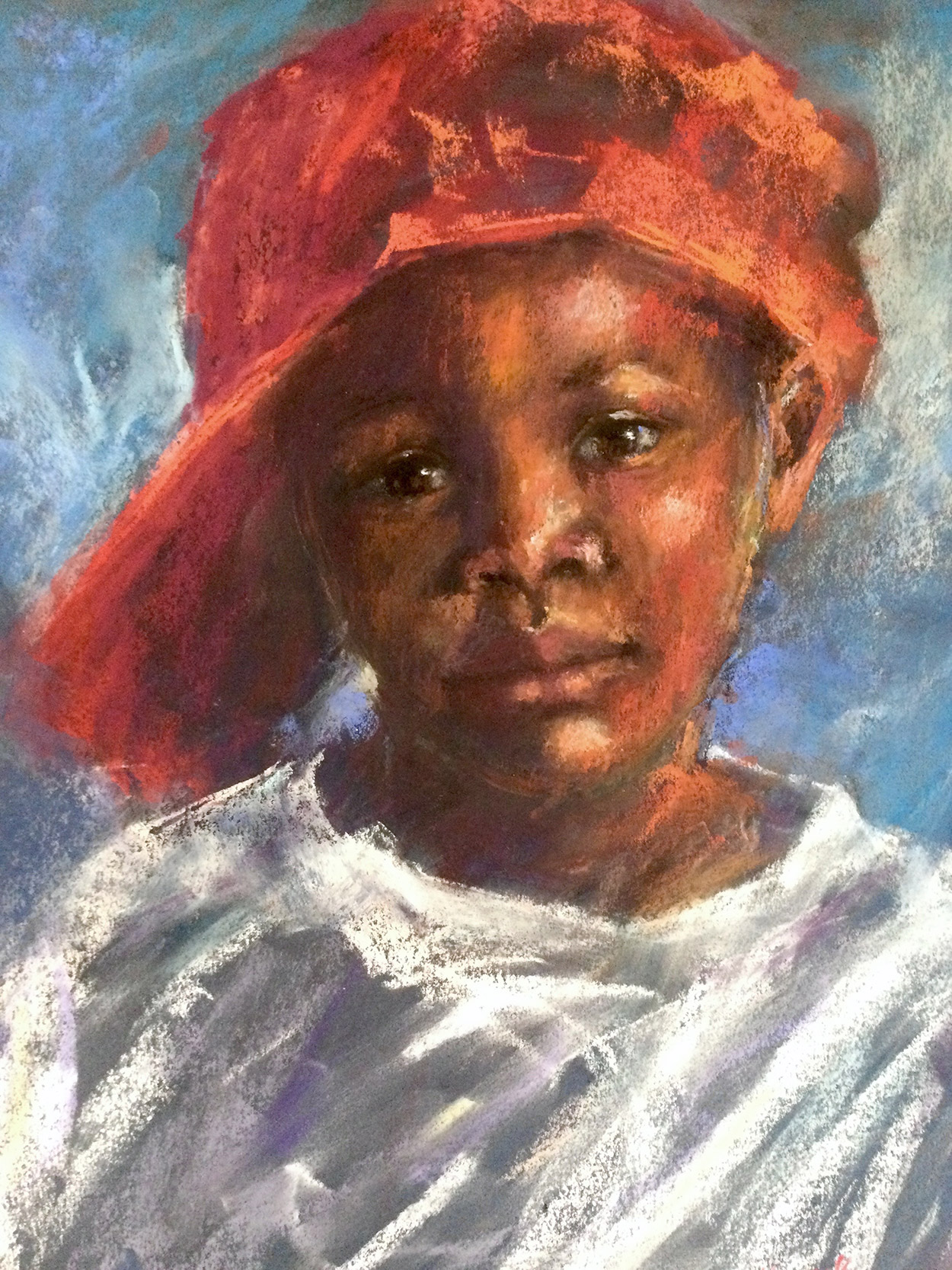 Boy with Red Cap Boy with Red Cap by Vicki Norcliffe