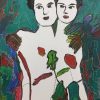 Together by Sherin Elbaroudi - acrylic on canvas