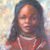 Tribal Girl by Vicki Norcliffe