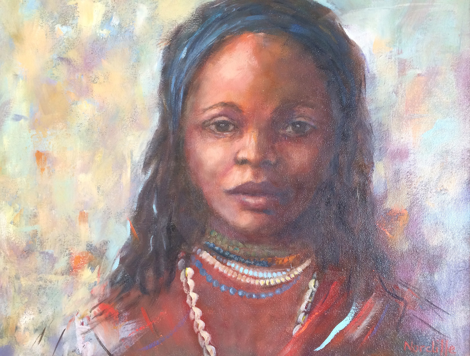 Tribal Girl Tribal Girl by Vicki Norcliffe